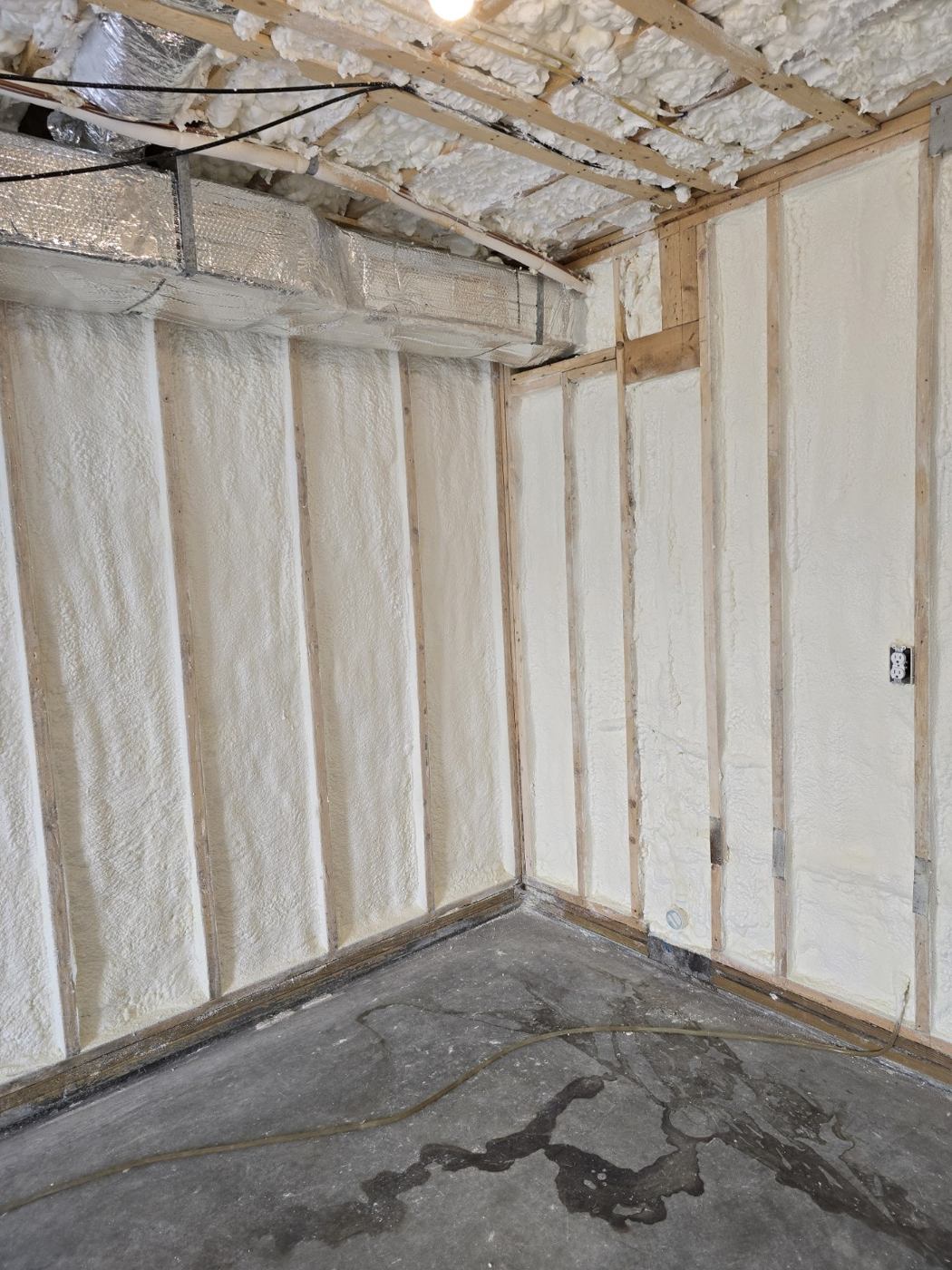 Spray Foam · Garage
