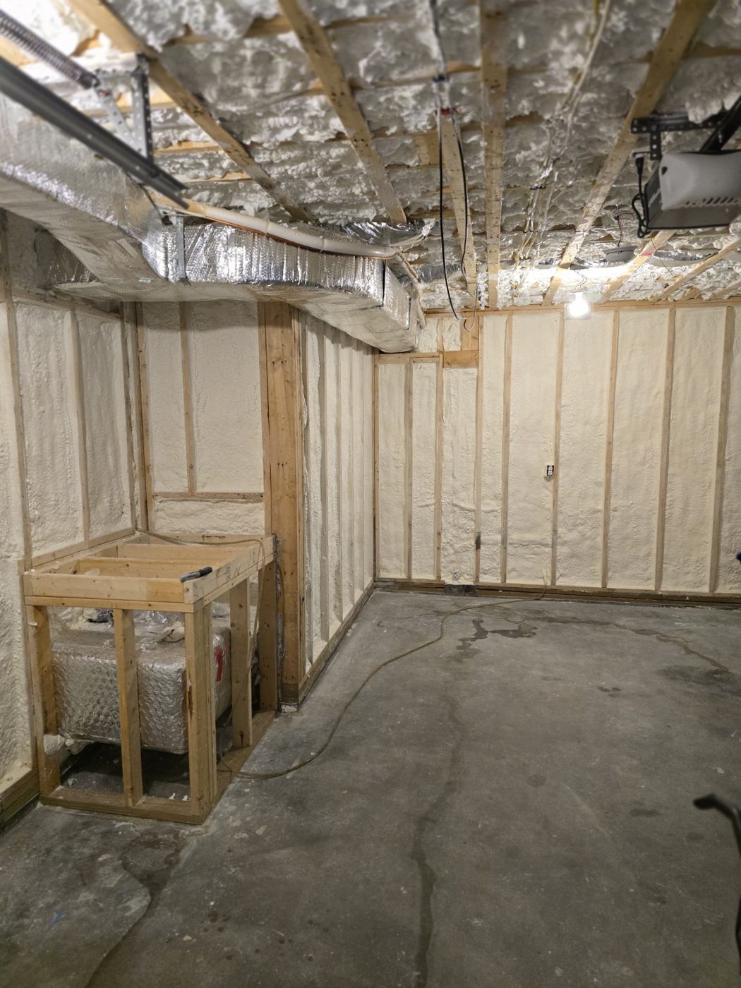 Spray Foam · Garage