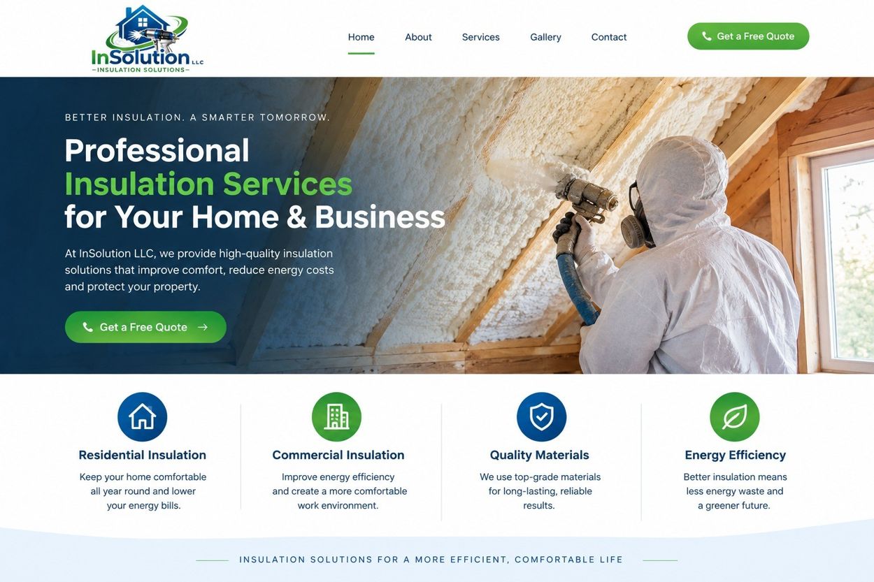 InSolution LLC insulation project